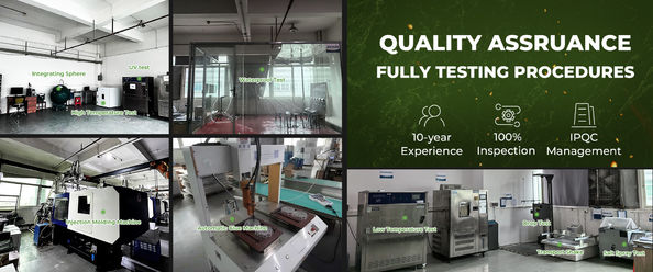 qualidade lâmpadas solares do jardim fábrica