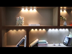 Lâmpadas de prata sob o armário Voltagem AC 5V 1A Bateria 900mA