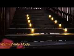 Lâmpadas de parede LED de carregamento solar