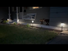 Lâmpadas solares de cristal 3000K Lâmpadas solares de cristal LED impermeáveis