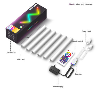 Good price Lâmpadas de parede LED multicolor de 24 W WIFI ODM 310*30*27MM on-line