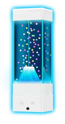 Bom preço. Lâmpada de água-viva de LED USB 9 polegadas Lâmpada de montanha de neve LED para casa on-line