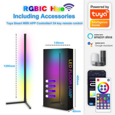 Good price Lâmpada de mudança de cor do canto UKCA WIFI ODM Lâmpada de atmosfera do chão colorida on-line