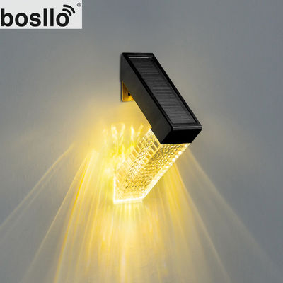 Good price Iluminação solar de parede de cristal exterior 1,2V 700mAh IP44 Nível à prova de água on-line
