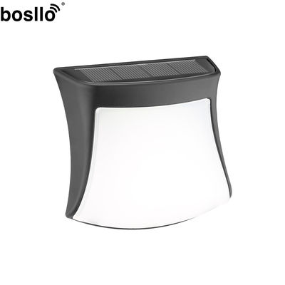Good price Luz de parede de sensor solar de cor preta 2V 160mA Luzes solares montadas na parede IP55 on-line