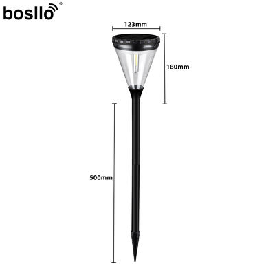 Bom preço. Nível de resistência à água IP65 Iluminação solar LED exterior com material ABS PC on-line