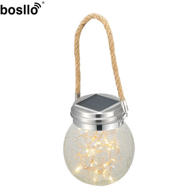 Good price IP55 Cristal à prova d'água Luzes solares Luz quente 3000k Certificado CE on-line