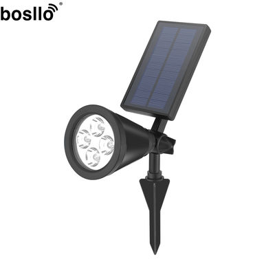 Bom preço. PS Material Lâmpadas de jardim solares IP65 Lâmpadas de jardim solares brancas e quentes on-line