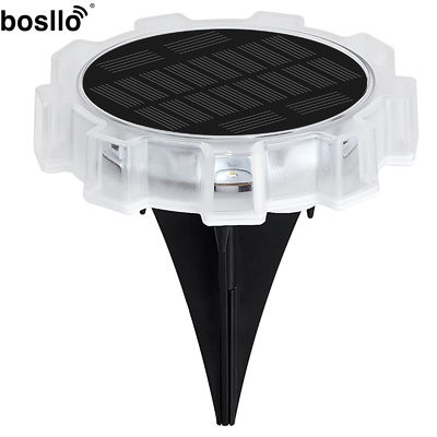 Bom preço. Lâmpada de parede ABS/PC RGB translúcida de 8h com bateria 3.7V 800MAH Li-ion 14500 e carregamento solar automático on-line