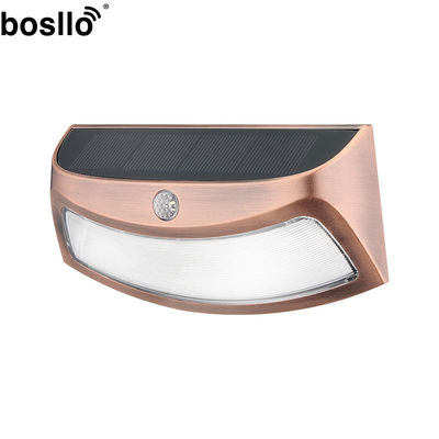 Bom preço. Lâmpadas solares de parede de função noturna automática com tempo de carga de 6-8 horas e painel solar de silício monocristalino on-line