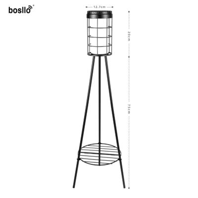 Bom preço. Lâmpadas de jardim solares de potência dupla Lâmpadas solares de luz branca/quente Luz de metal ABS PVC on-line