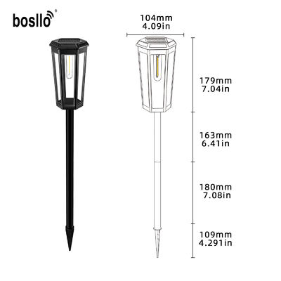 Bom preço. Luz Solar Impermeável para Jardim, Material PC, Luzes LED para Festas ao Ar Livre on-line