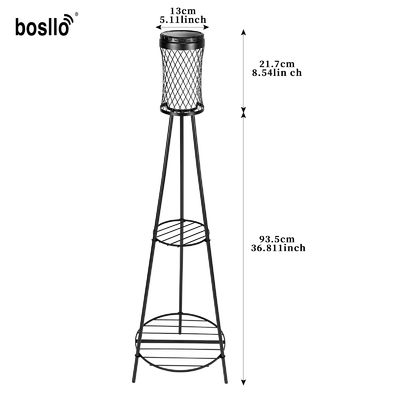 Bom preço. Powerful Solar Garden Light with 3.7V 1200mAh Battery Capacity and USB Charging on-line
