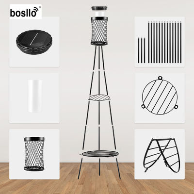 Bom preço. Color Temperature Options Waterproof Solar Powered Flower Stand Lights with 1200mAh Battery Capacity and USB Rechargeable on-line