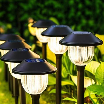 Bom preço. 10 lumens lâmpadas de jardim solares com bateria incluída 6-8 horas de tempo de carregamento e desempenho duradouro on-line